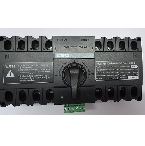 4P 63A Automatic Transfer Switch